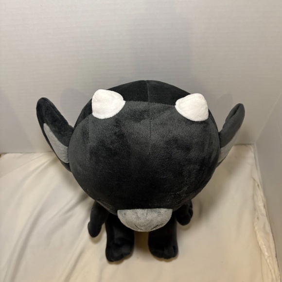 Bright Bat Designs Ink the Dragon Charcoal Gray Stuffed Animal 2023 BATCH 001 - Picture 3 of 9
